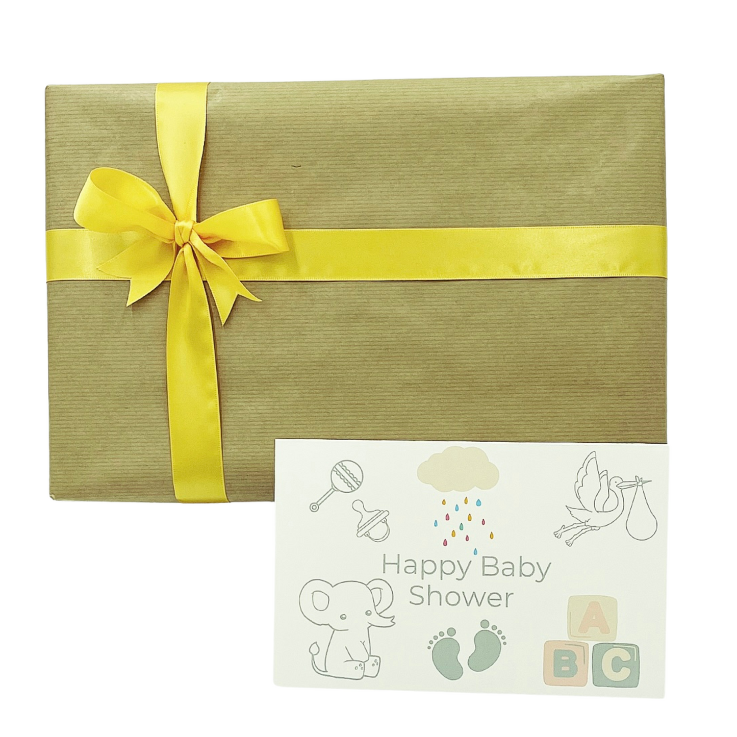Baby Shower Card & Gift Wrap
