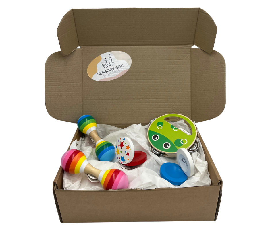 Music Theme Sensory Surprise Box Suitable For Ages 1 year