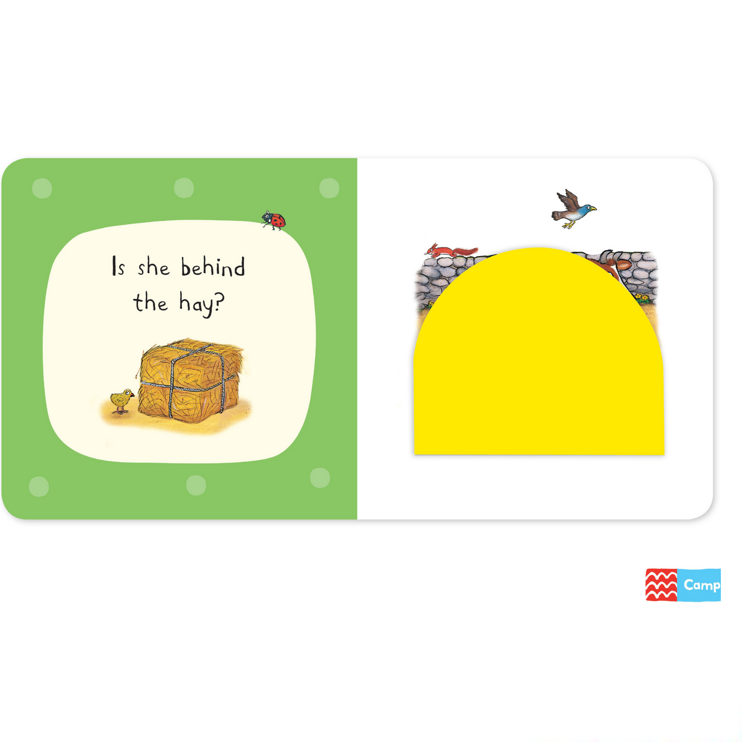 Who's Hiding on The Farm Hardback Book with Felt Flaps By Axel Scheffler - Interest age 0-3 Years