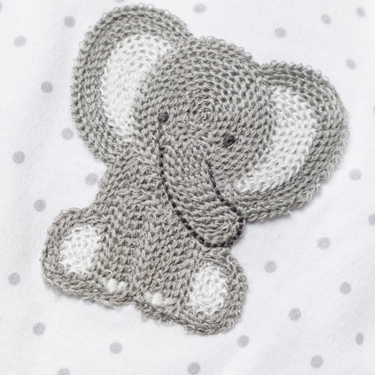 Embraided Elephant All In One Cuddle Zebra Baby Gift Box - Suitable from Birth