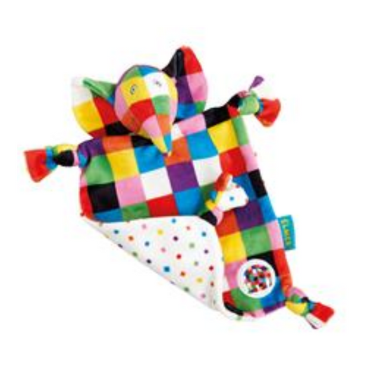 Elmer Comfort Blanket - Suitable From Birth