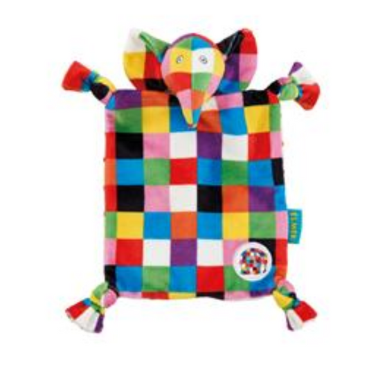 Elmer Comfort Blanket - Suitable From Birth