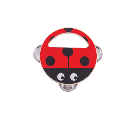 Bigjigs Toys Hand Shaker Ladybird - Musical Instrument