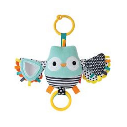 Infantino Flutter and Jitter Pal Owl - Suitable From Birth