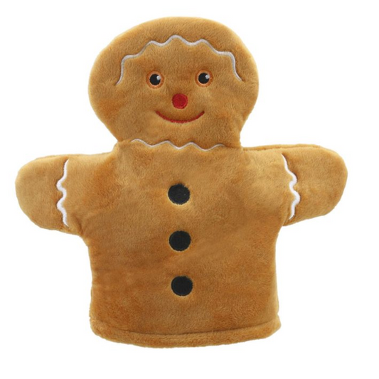 Gingerbread Man Hand Puppet by The Puppet Company