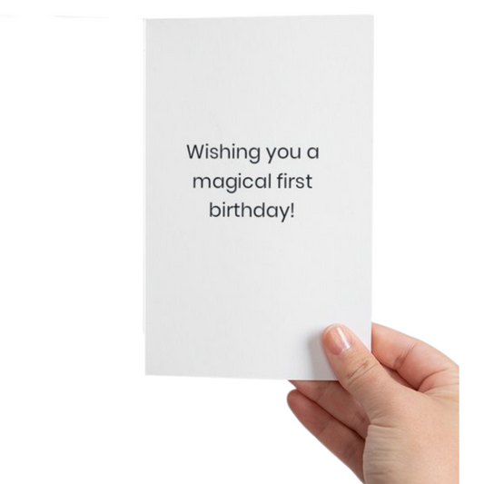 First Birthday Card Only