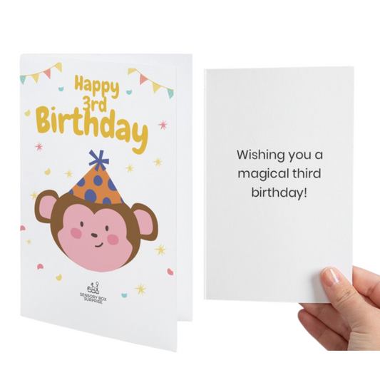 Third Birthday Card Only