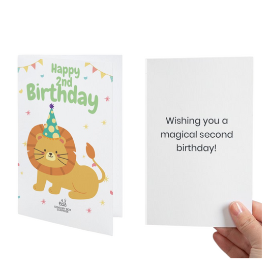 Second Birthday Card Only