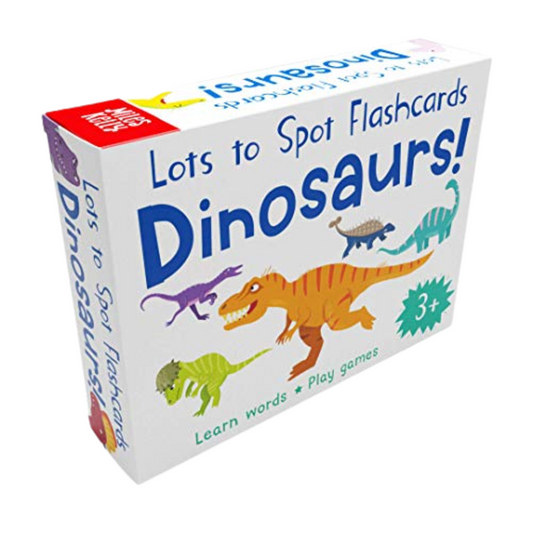 Lots To Spot Dinosaur Flashcards - Suitable 3 Years+