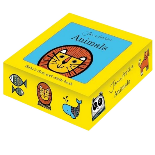 Jane Foster's Animal Cloth Book - Suitable from Birth
