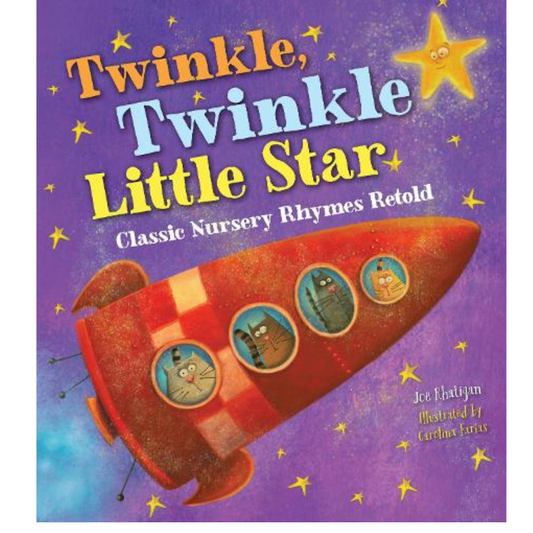 Twinkle Twinkle Little Star Classic Nursery Rhymes Retold - Interest age 1-3 Years