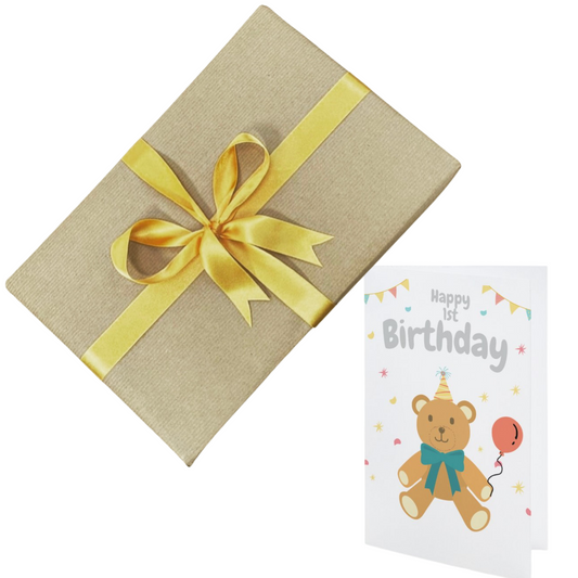 First Birthday Card & Gift Wrap