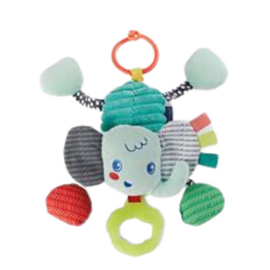 Infantino Jittery Elephant - Suitable from birth+