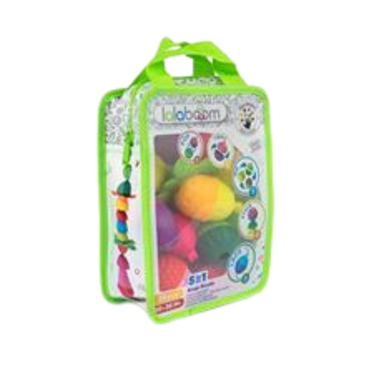 Lalaboom Bag of Beads and Accessories 28PK - Suitable 10-36 Months
