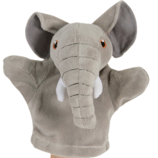 My First Puppets - Elephant - The Puppet Company - Suitable from Birth With Adult Supervision