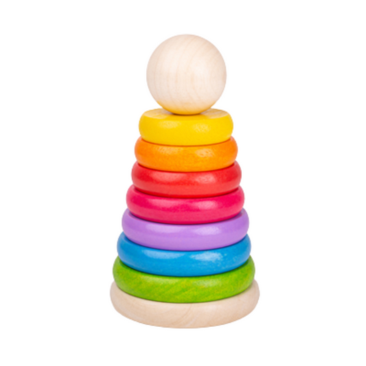 First Rainbow Stacker Bigjigs Toys - 12 Months+