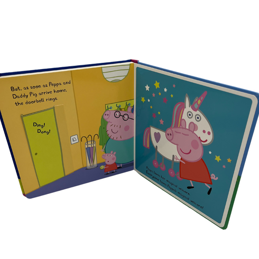 Where's Peppa's Magical Unicorn? A Lift-The-Flap Large Board Book - Interest age 2 Years+