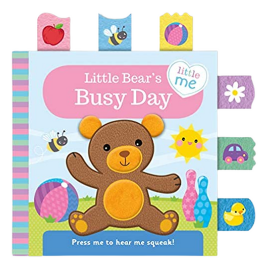 Little Bear's Busy Day Cloth Book - Suitable 6 Months+