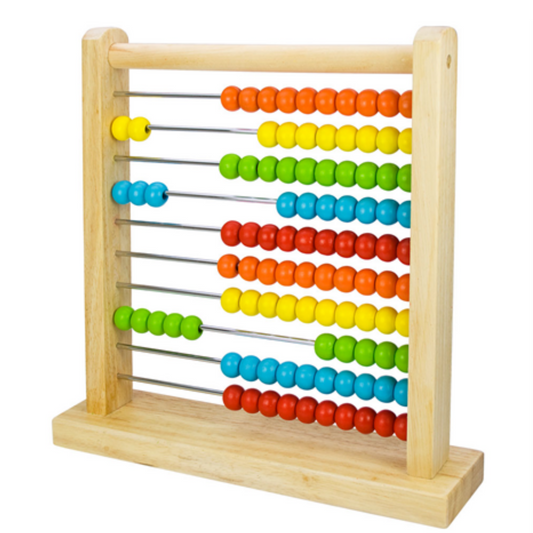 Bigjigs Toys Wooden Abacus - Suitable 18 Months+