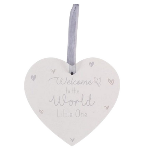 Baby Heart plaque