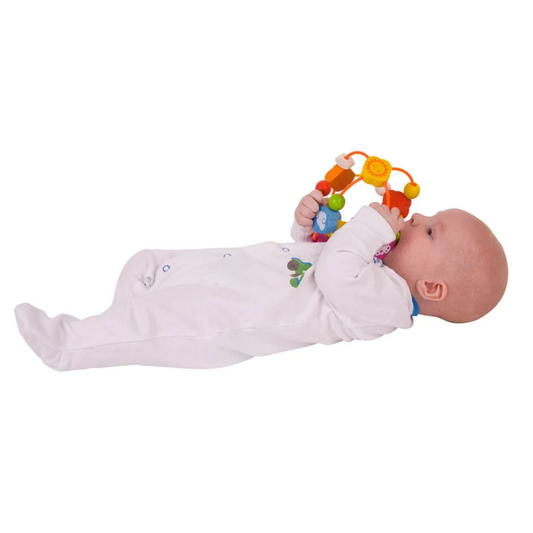 Bigjigs Toys Activity Ball - Suiatble 3 Months+