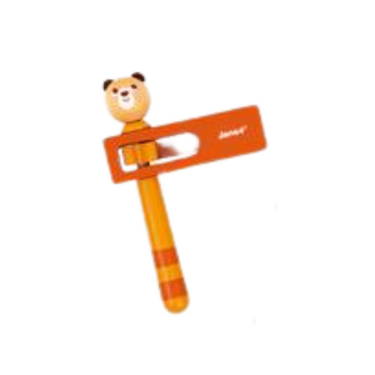 Janod Pocket Bear Noisemaker - Suitable 24 months+