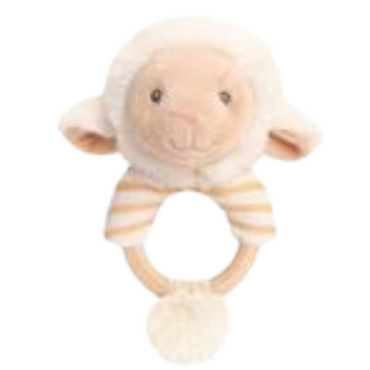 Keeleco Lullaby Lamb Ring rattle - 0 Months+