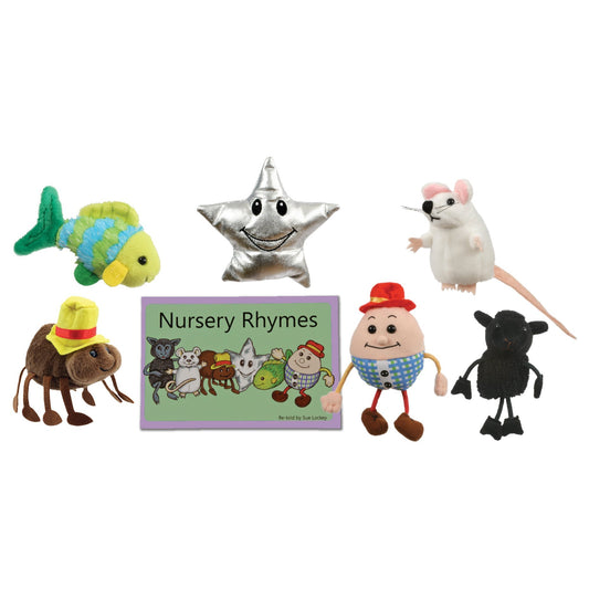 THE PUPPET COMPANY: FINGER PUPPETS: AFRICAN ANIMALS SET OF