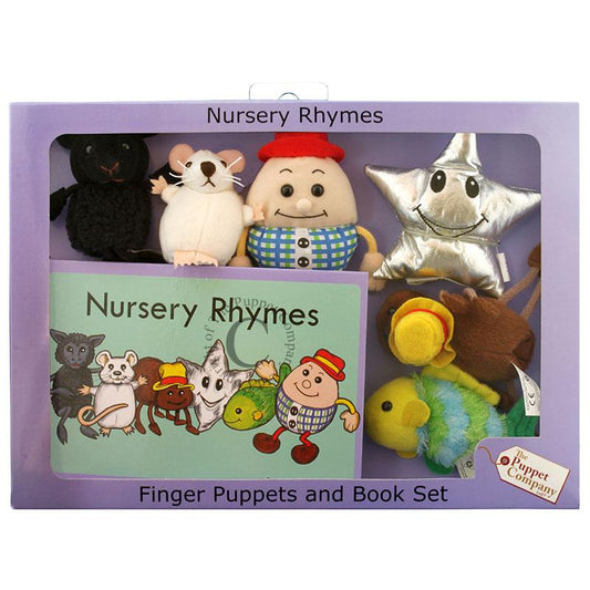 Nursery Rhymes - Traditional Storytelling Puppet Sets - Sensory Box Surprise