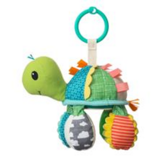 Infantino Go Gaga Mirror Pal Turtle - Suitable From Birth